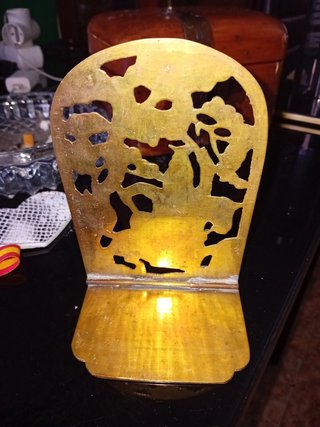 Panel decorativo chino bronce antiguo