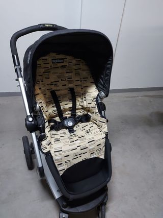 Carro, cuco convertible minicuna con accesorios