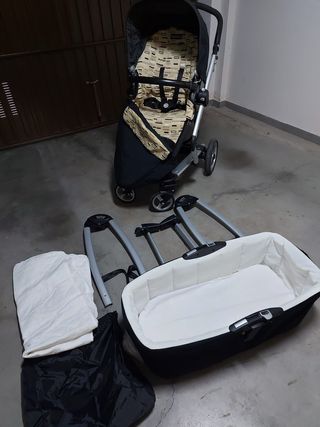 Carro, cuco convertible minicuna con accesorios