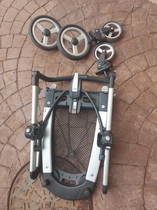 Carro, cuco convertible minicuna con accesorios