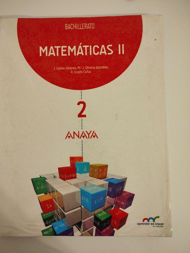 Matemáticas II.