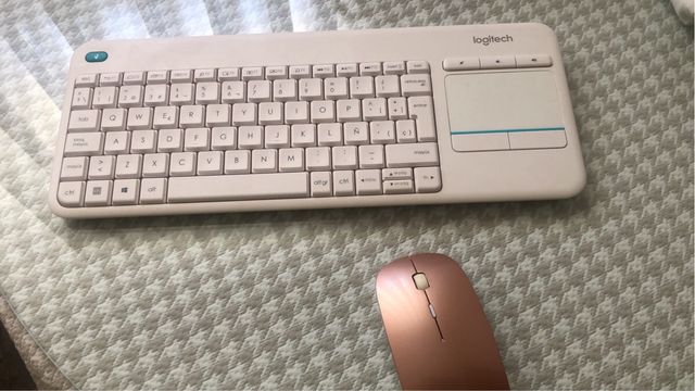 Teclado inalambrico con raton