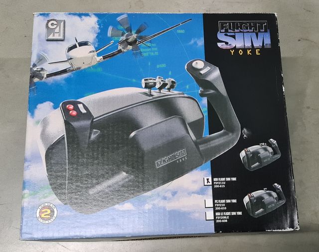 USB Flight Sim YOKE