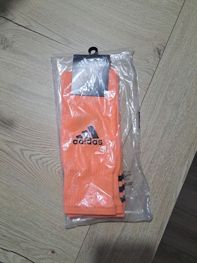 Pack de medias con y sin pie Adidas naranja