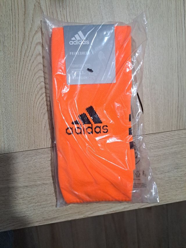 Pack de medias con y sin pie Adidas naranja
