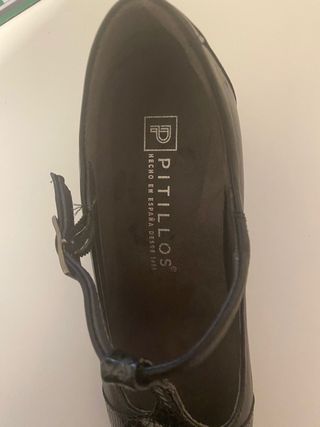 Zapato Pitillos piel y charol nº 36 nuevos