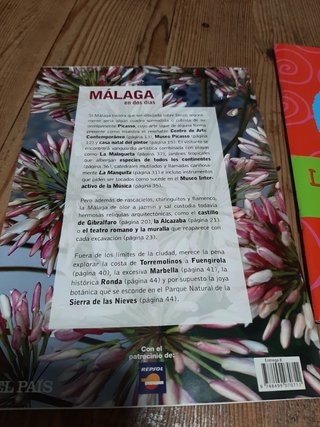 TRES LIBROS MADRD, MALAGA Y CAMPO DE GI