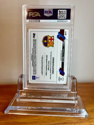 ⚽ Cromo Fridolina Rolfo 👉 PSA 10 👀 POP 7