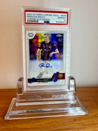 ⚽ Cromo Fridolina Rolfo 👉 PSA 10 👀 POP 7