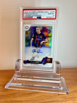 ⚽ Cromo Fridolina Rolfo 👉 PSA 10 👀 POP 7