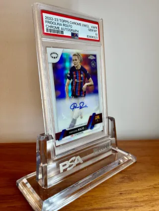 ⚽ Cromo Fridolina Rolfo 👉 PSA 10 👀 POP 7