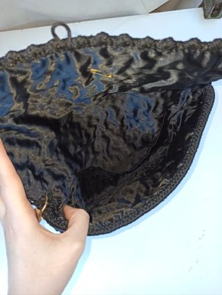Bolso de mano negro NUEVO