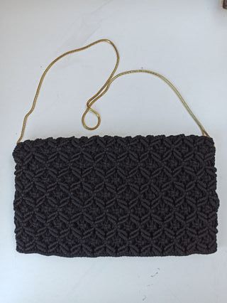 Bolso de mano negro NUEVO
