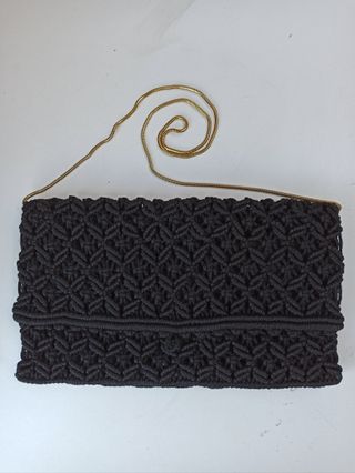 Bolso de mano negro NUEVO