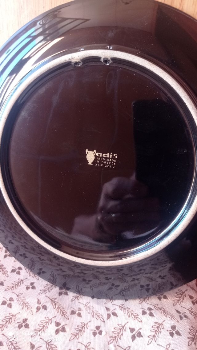 Plato de mitología griega 24 kl Vintage