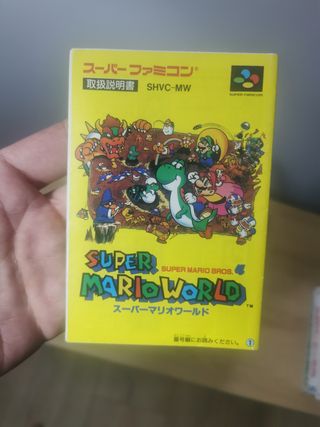 SUPER MARIO WORLD. SUPER FAMICOM/ SNES