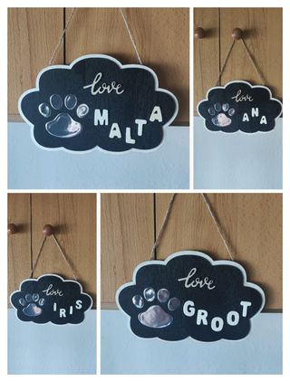 Cartel huella animal Personalizado