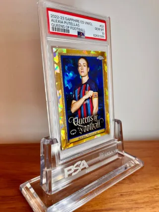 ⚽ Cromo Alexia Putellas Queens Football  👉 PSA 10