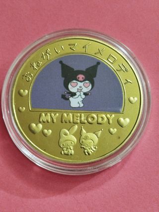 Monedas Hello Kitty. Halloween