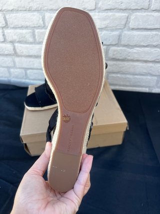 Sandalias con cuña Tipo Alpargatas Mujer