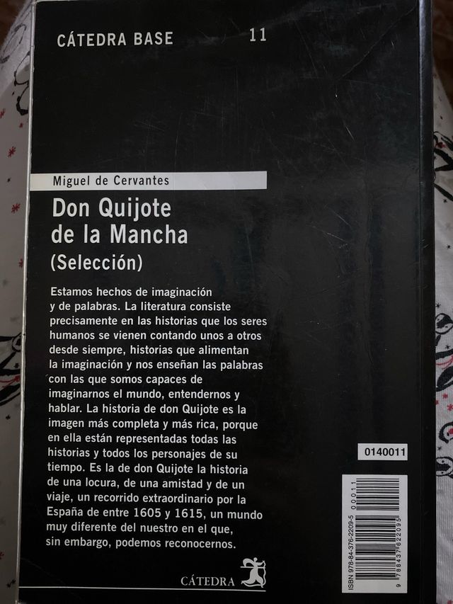 Libro Don Quijote de la Mancha