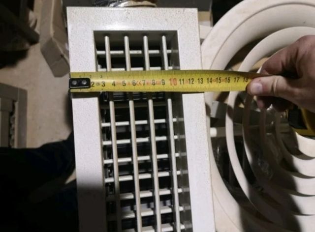 Rejillas de aire acondicionado rebajado