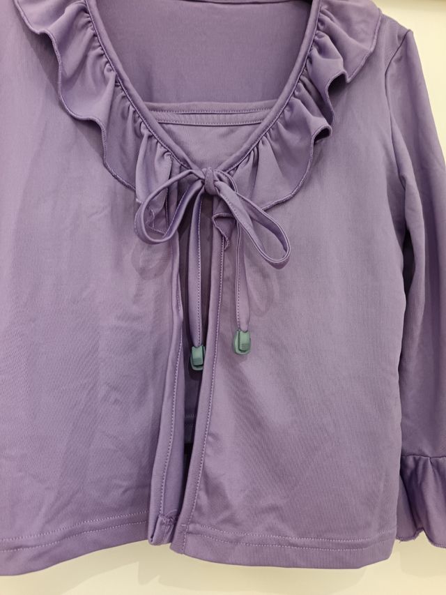 Lilla, taglia S, top e cardigan