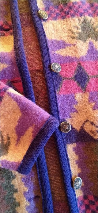 Chaqueta lana colores