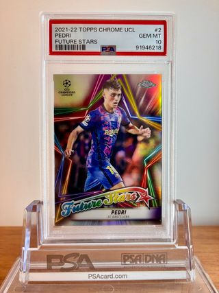 ⚽ Cromo PEDRI #2 👉 PSA 10