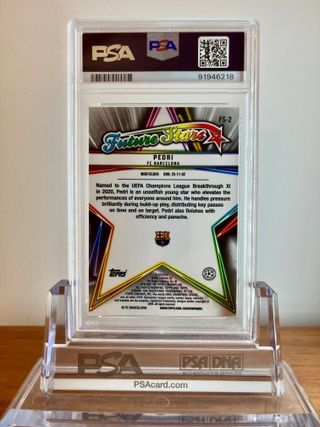 ⚽ Cromo PEDRI #2 👉 PSA 10