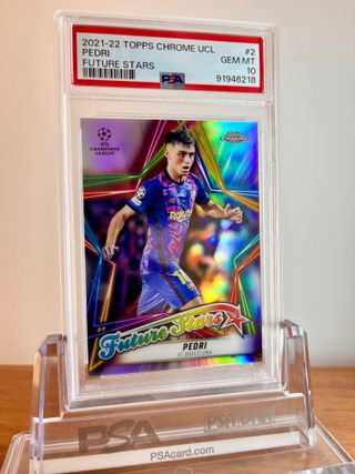⚽ Cromo PEDRI #2 👉 PSA 10