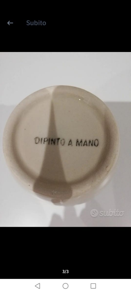 Tazze NUOVE, dipinte a mano, set da 6