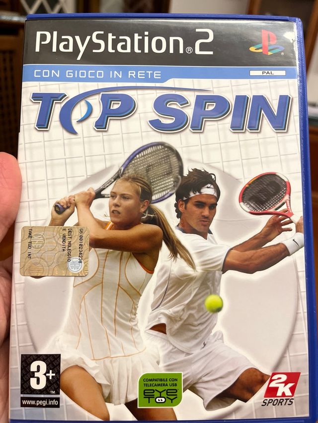 Play Station2 gioco - Top Spin