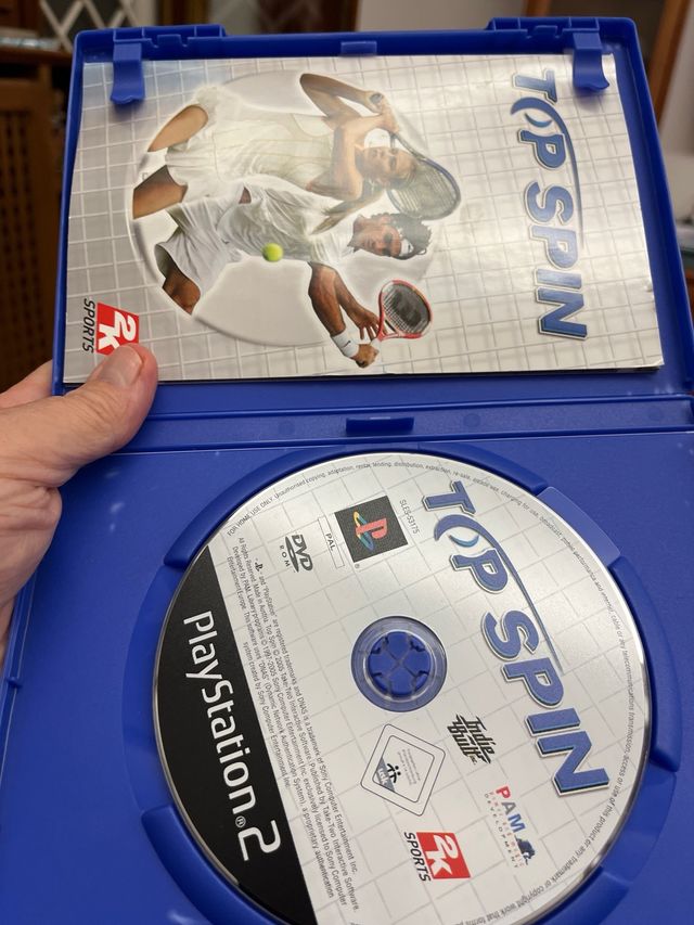 Play Station2 gioco - Top Spin