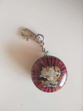 Llavero Tin Dangle Meowth Pokémon 