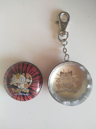 Llavero Tin Dangle Meowth Pokémon 