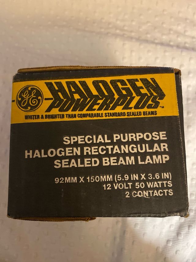 Bombilla General Electric Halogen Powerplus 1980