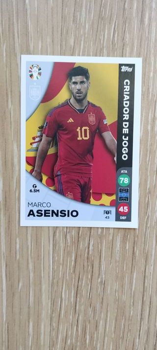 Cromo Marco Asensio