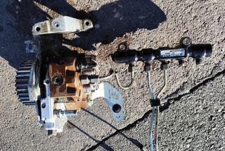 Bomba gasoil + rampa 1.6 tdci Ford psa