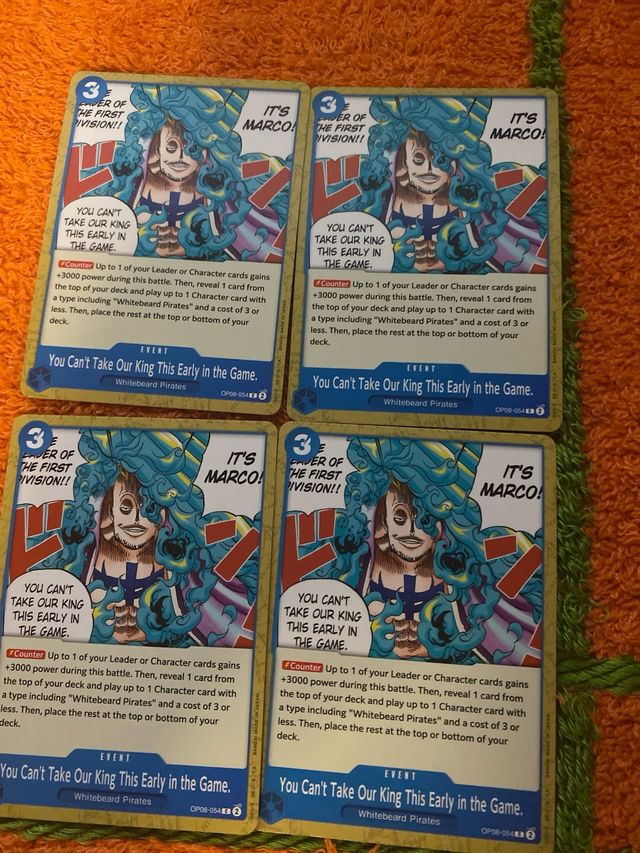 op-08 evento you can’t our king early in the game