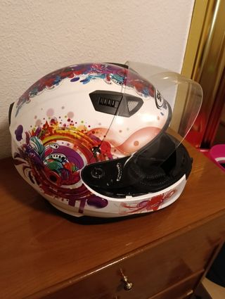 Casco de moto talla XS