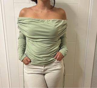 Camiseta sin mangas zara