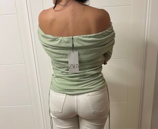 Camiseta sin mangas zara