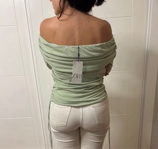 Camiseta sin mangas zara