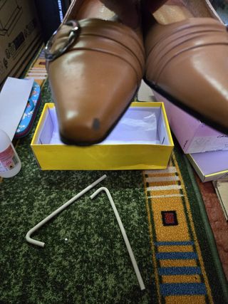 Zapatos piel con tacón mujer.Nuevos