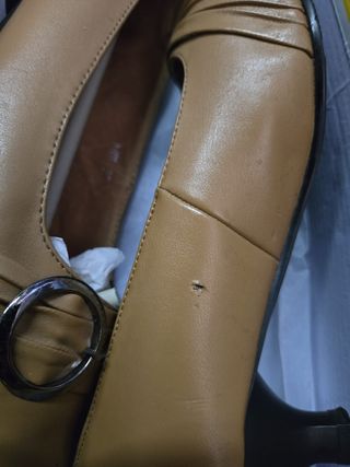 Zapatos piel con tacón mujer.Nuevos
