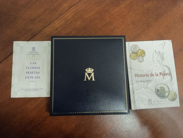 9 valores de pts.del 2001 últimas monedas de pts.