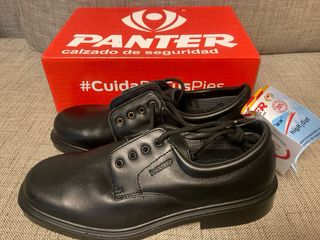 Zapatos negros de seguridad