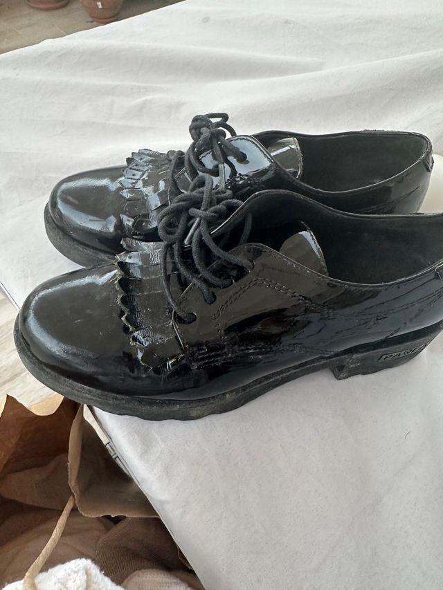 Zapatos paola niña unifor