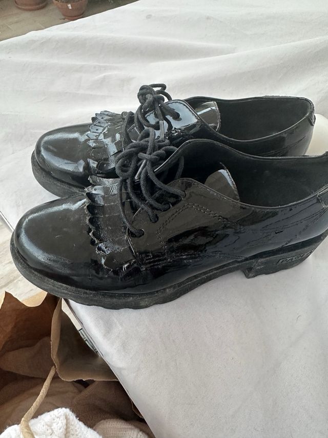 Zapatos paola niña unifor